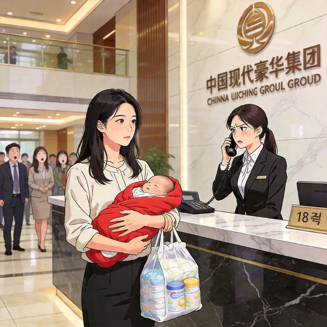 Ôm Con Đến Cửa Tập Đoàn Đòi Cha